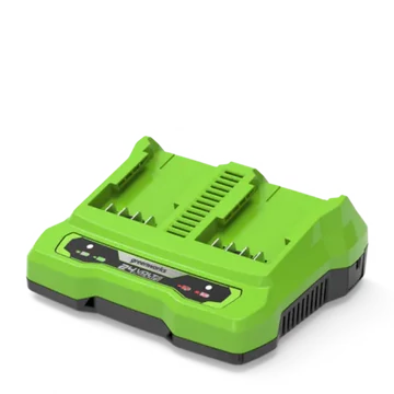 Greenworks G24X2UC2 2 Ah akkumulátor töltő - 2 töltőhely