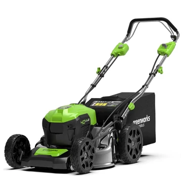Greenworks GD40LM46SP 40V, 46 cm, fűgyűjtős, akkumulátoros önjáró fűnyíró - akku és töltő nélkül