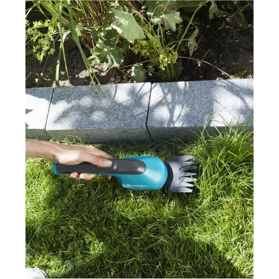 Gardena fűnyíró olló akkuval és töltővel
